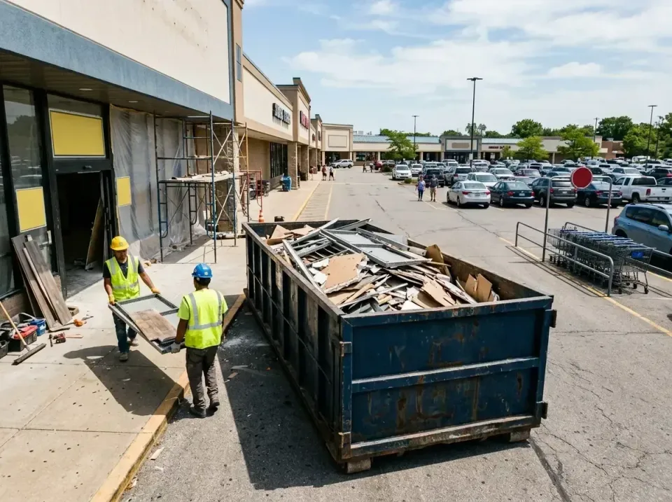 retail-store-renovation-debris-003 — frequently asked questions, Roll-off Dumpster Rentals in Winnetka, IL